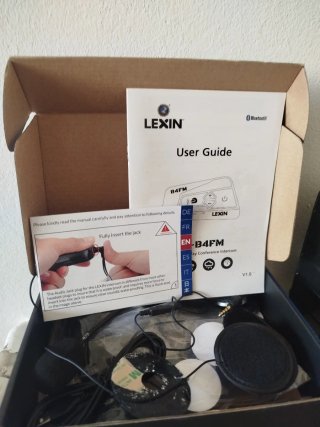 Intercomunicador Moto Lexin LX-B4FM