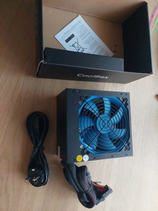 Fuente Alimentación CoolBox Black500 500W