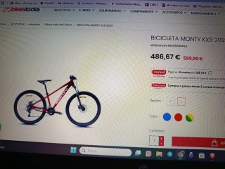 Bicicleta Monty KX9 26 pulgadas