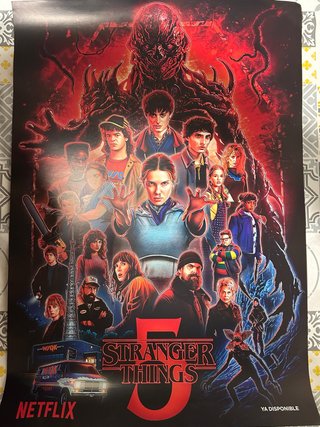 Póster Stranger Things 5
