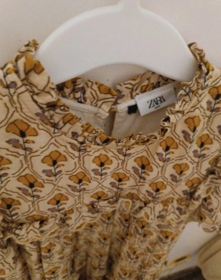 Vestido niña Zara estampado floral