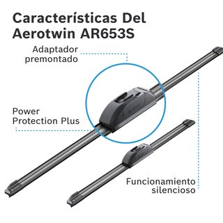 Limpiaparabrisas Bosch AeroTwin AR653S