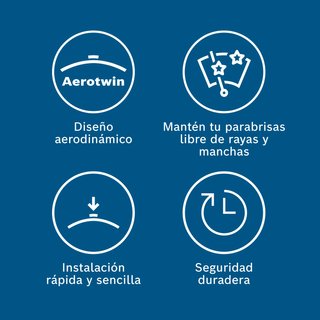 Limpiaparabrisas Bosch AeroTwin AR653S