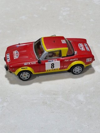 Scalextric carroceria resina Fiat Abarth Rally