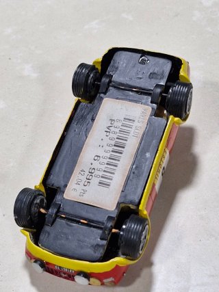 Scalextric carroceria resina Fiat Abarth Rally