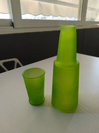 Bottiglia verde Summer Party