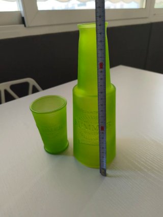Bottiglia verde Summer Party