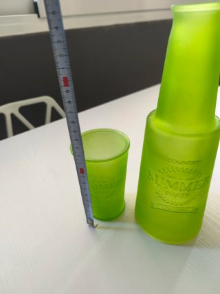 Bottiglia verde Summer Party