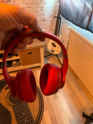 Cascos Inalámbricos Bluetooth Rojos