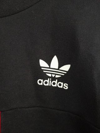 Sudadera Adidas Negra Camuflaje Vintage Talla S