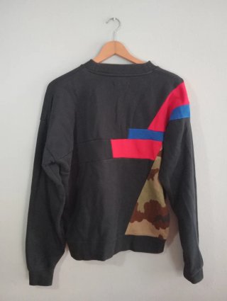 Sudadera Adidas Negra Camuflaje Vintage Talla S