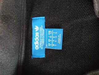 Sudadera Adidas Negra Camuflaje Vintage Talla S