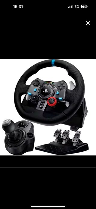 Volante Logitech G29 ps4 con Pedales y Palanca