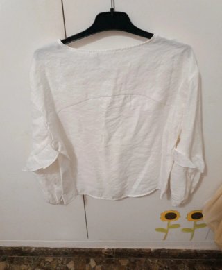 Camisa Zara niña volantes