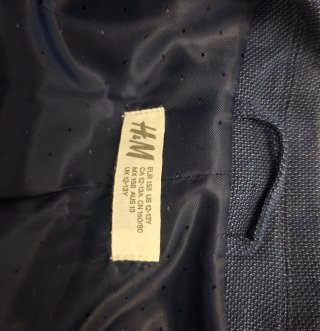 Traje de niño H&M azul graduación 11-12 años