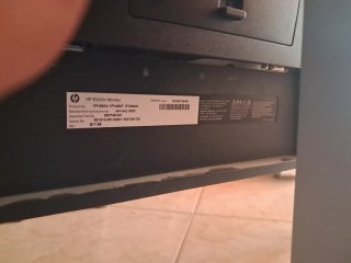 Pantalla HP Plata y Negra