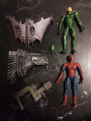 Lotto Spiderman e Green Goblin Action Figure