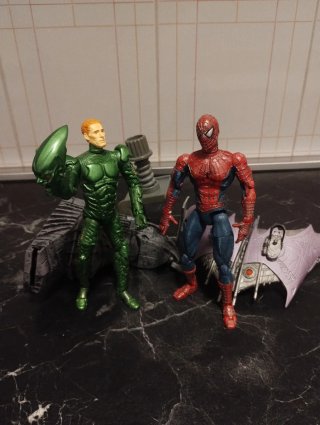 Lotto Spiderman e Green Goblin Action Figure