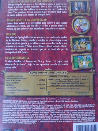 Los Simpson DVD Clásicos SIMPSON.COM