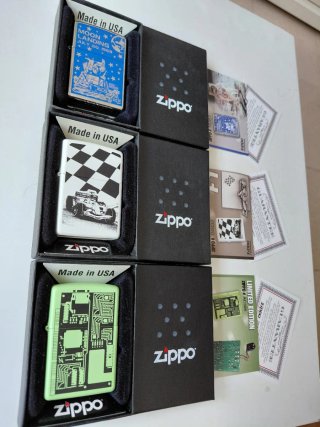 3 Zippo Edizione Limitata Originali Nuovi