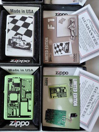 3 Zippo Edizione Limitata Originali Nuovi