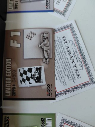 3 Zippo Edizione Limitata Originali Nuovi
