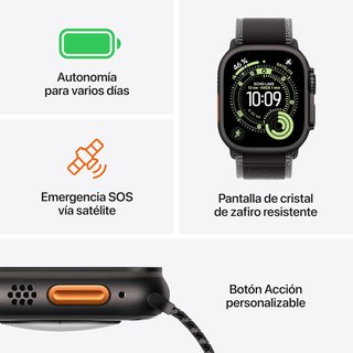Apple Watch Ultra 3 49mm Titanio Nuevo