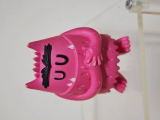 Lote 3 figuras PVC monstruos colores