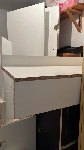 Vestidor blanco modular