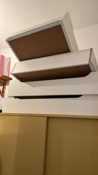 Vestidor blanco modular