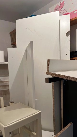 Vestidor blanco modular