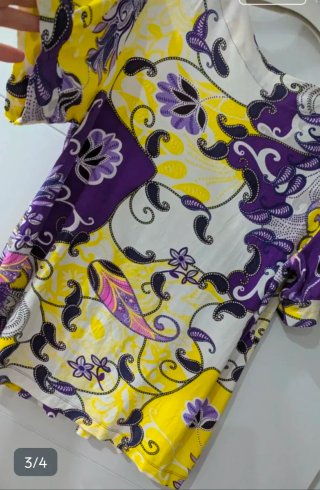 Blusa Yera flores o Blusa E&K Fashions Multicolor