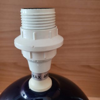 Coppia Lampade Blu