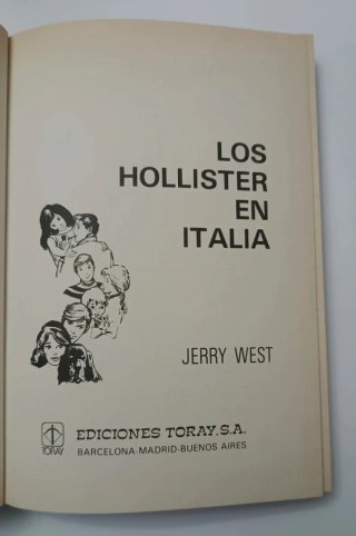 Libro Los Hollister en Italia (1987)