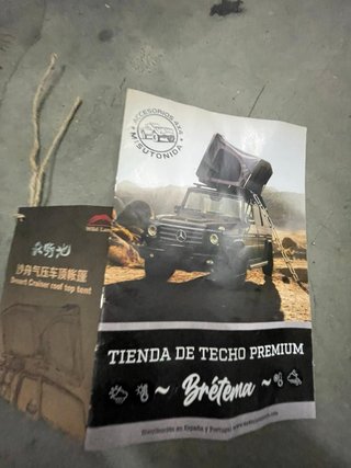 Tienda de techo premium modelo Brétema (fabricada