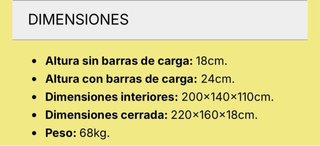 Tienda de techo premium modelo Brétema (fabricada
