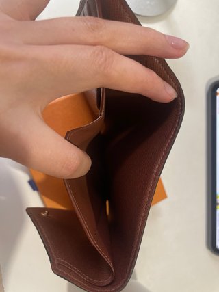 Cartera Louis Vuitton Marrón