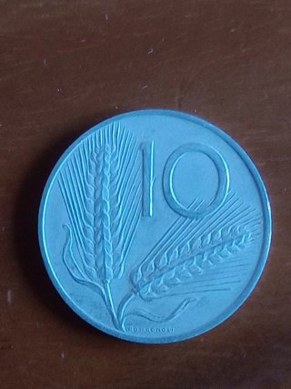 10 Lire 1980 R Repubblica Italiana