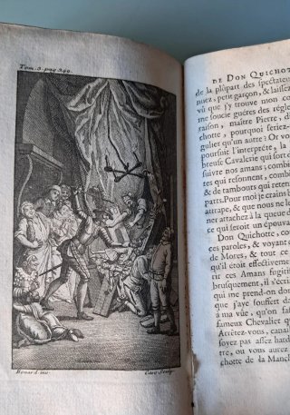 1732 QUIJOTE CERVANTES antíguo