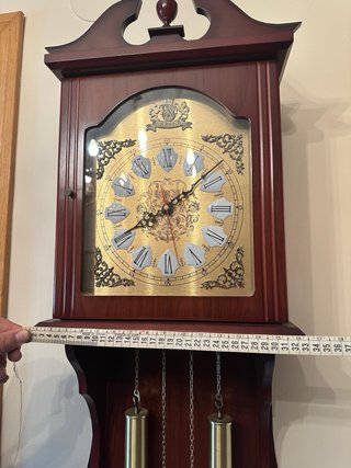 Reloj de Pared Madera Clásica Colgante