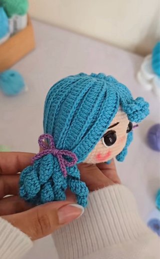 Muñeca Blueberry Amigurumi Crochet