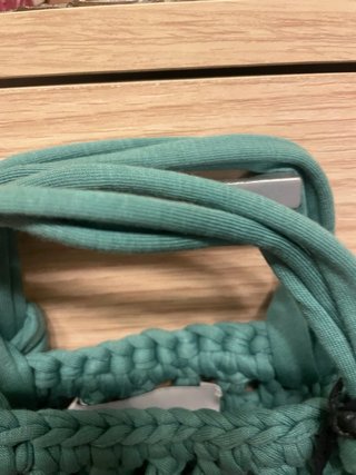 Bolso Crochet Teal Lefties