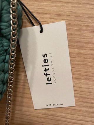 Bolso Crochet Teal Lefties