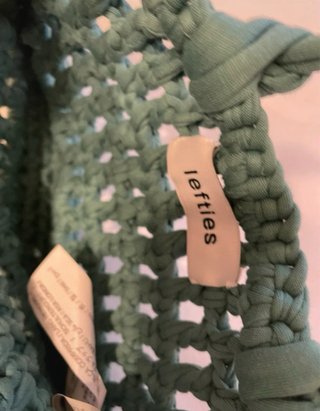 Bolso Crochet Teal Lefties