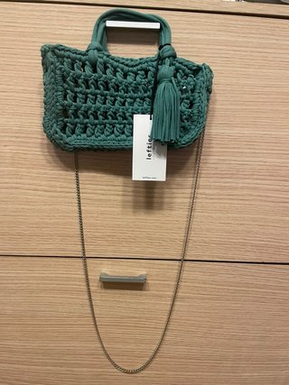 Bolso Crochet Teal Lefties
