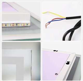 Espejo baño luz led y antibaho. Tamaño 60x80.NUEVO