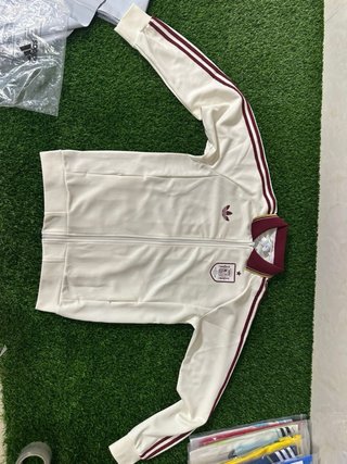 Chándal España Adidas Blanco y Rojo