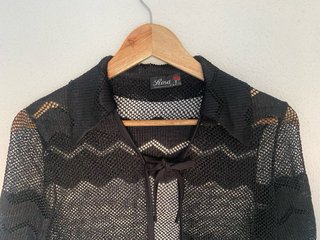 Rebeca Rosa Negra Talla S