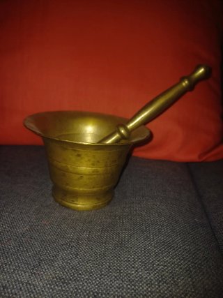 Mortero de Bronce