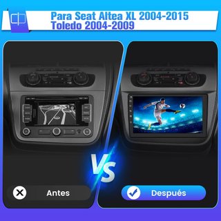 Radio Coche Android Seat Altea XL Toledo